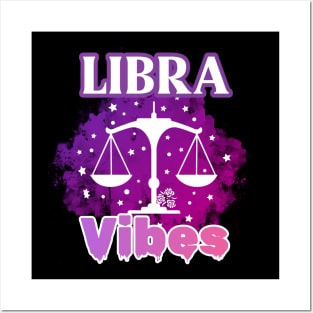 Libra vibes Posters and Art
